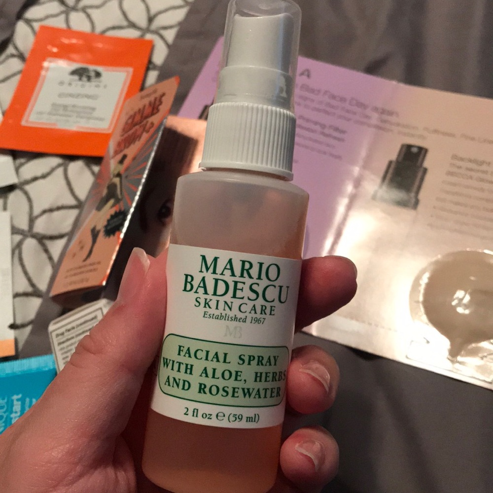 Mario Basescu Facial Spray + Sephora Samples
